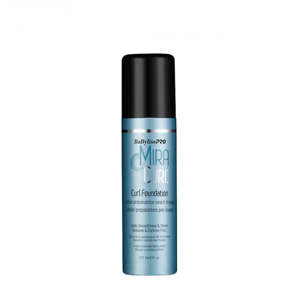 NEW BABYLISS PRO MIRA CURL FOUNDATION HAIR STYL CREAM SMOOTH SHINE FRIZZ CONTROL